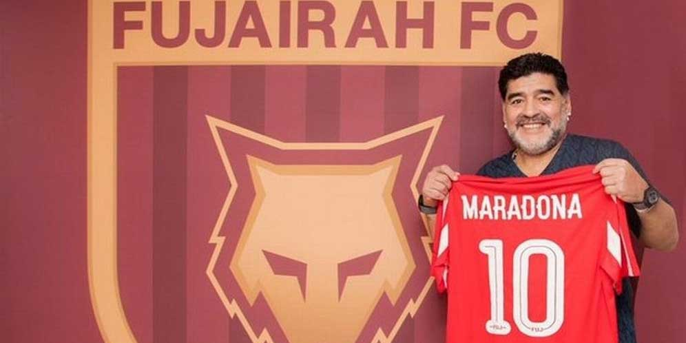 Maradona Latih Klub Kasta Kedua Uni Emirat Arab